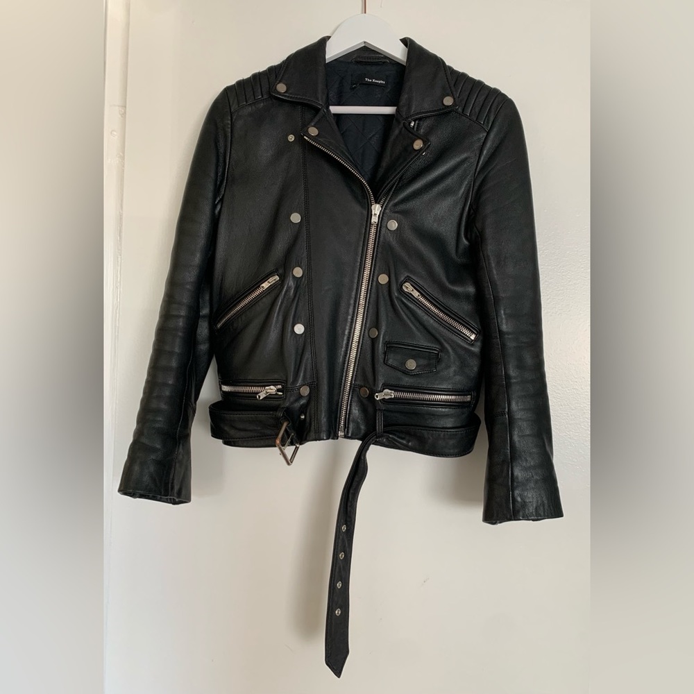 Leather jacket